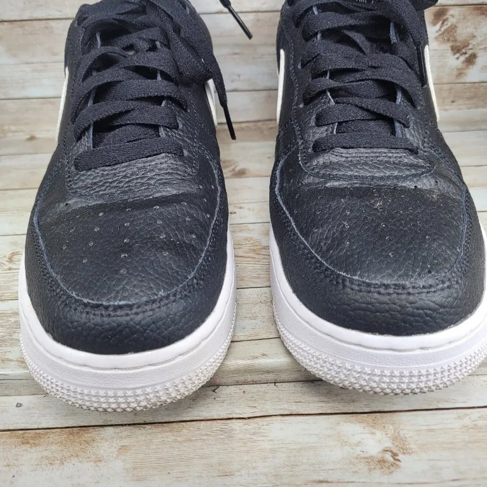 Nike Air Force 1 LV Men's size 9 Black White low top Athletic Shoes - Picture 6 of 16